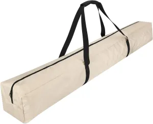 Xxerciz 57 Inch Carry Bag for 9ft Folding Beach Umbrella, 600D Waterproof Patio Umbrella Covers, Outdoor Heavy Duty Bag for Blissun, Sunnyglade, Sunshine, Tempera Patio Umbrella Storage (Beige)