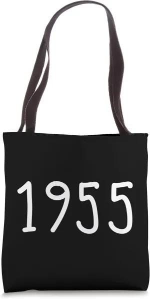Year 1955 Shirt for Birth, Milestone, Tribute to Iconic Date Tote Bag