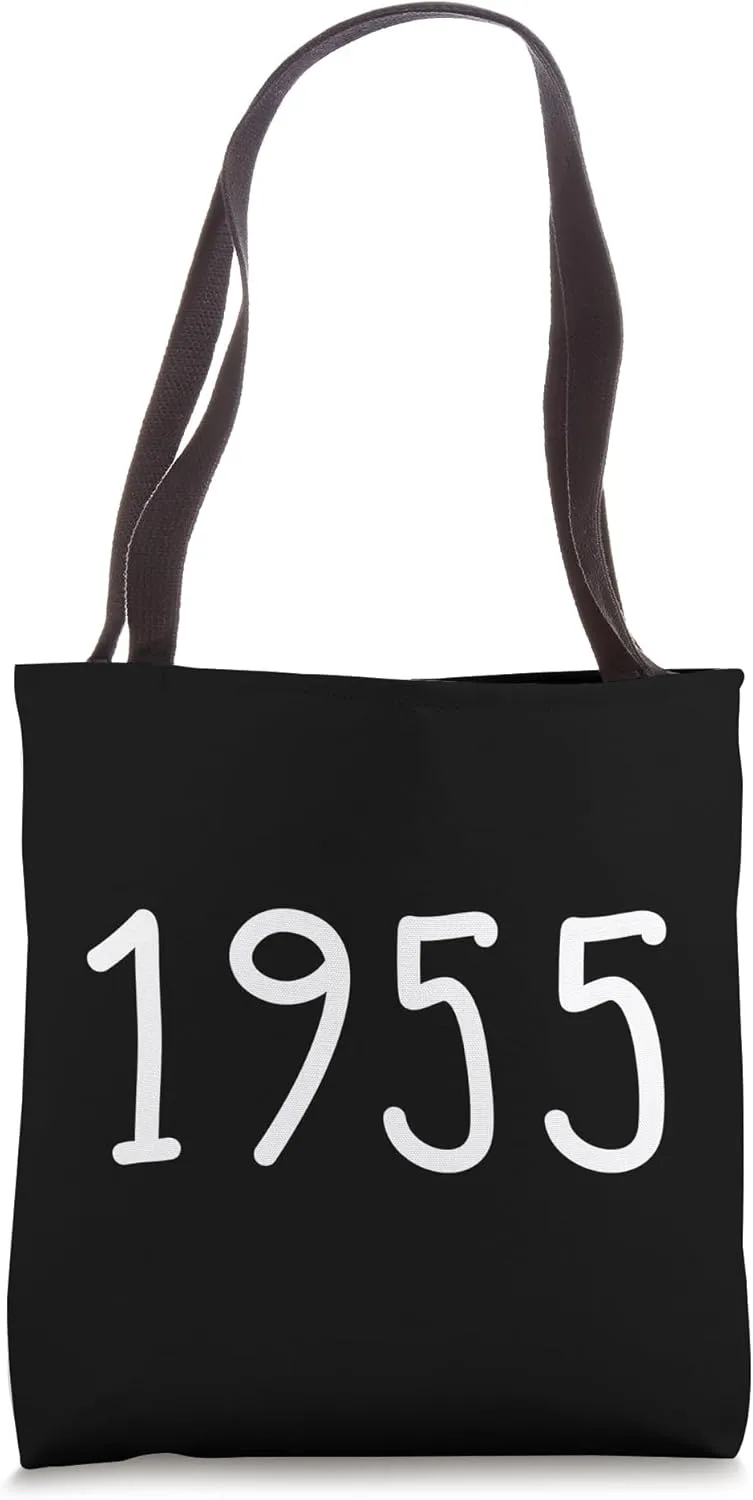 Year 1955 Shirt for Birth, Milestone, Tribute to Iconic Date Tote Bag