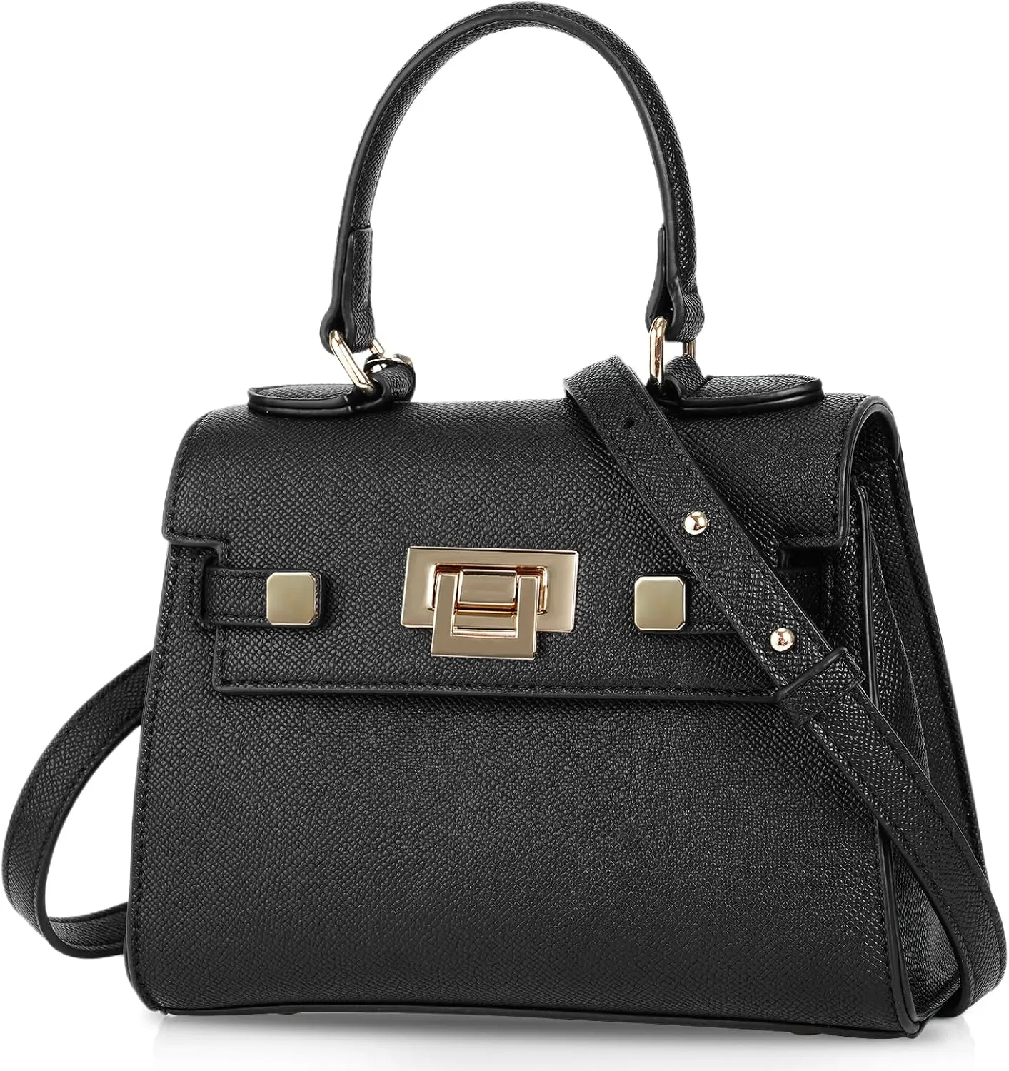 YFGBCX Mini Satchel Bag Top Handle Purse for Women Small Crossbody Bag Handbag Designer Purse with Detachable Strap