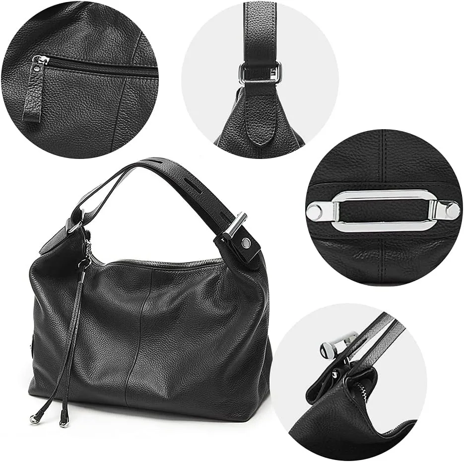 zency 6 Colors Fashion 100% Real Genuine Leather Women Shoulder Bag Handbag Lady Casual Tote