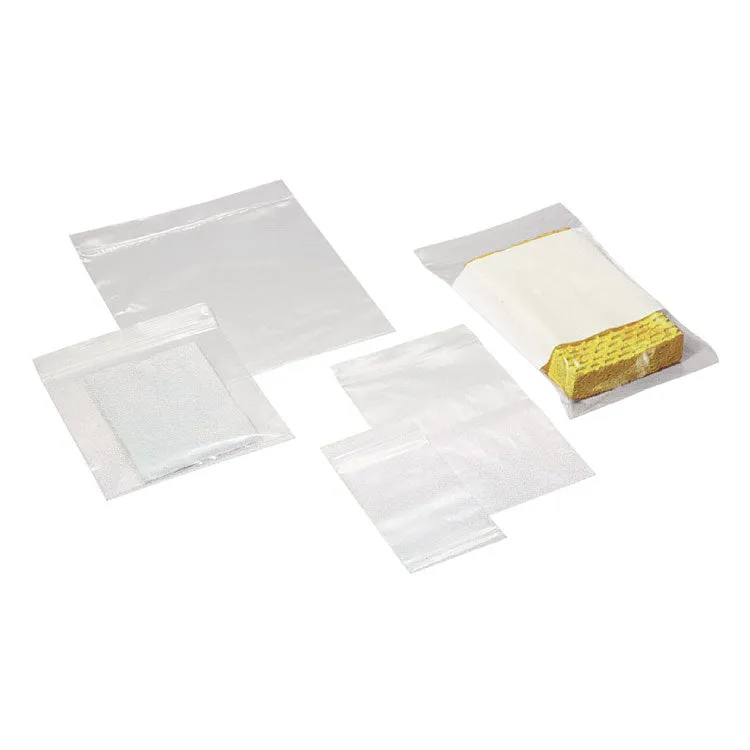 Zipper Closure Bags, 2 mil Clear - 6" x 9" (100-ct)