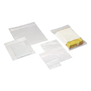 Zipper Closure Bags, 2 mil Clear - 6" x 9" (100-ct)